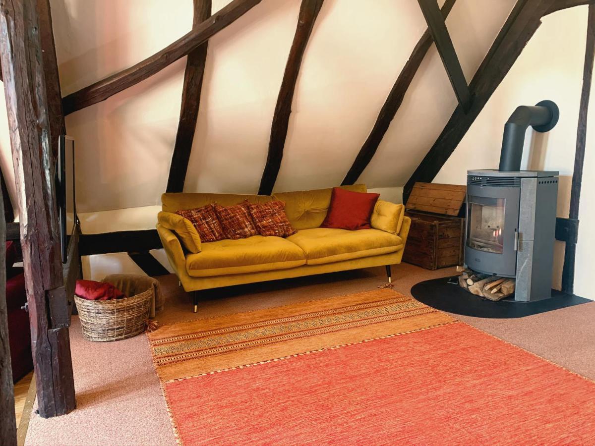 Historische Ferienwohnung Mit Kamin In 利希 外观 照片