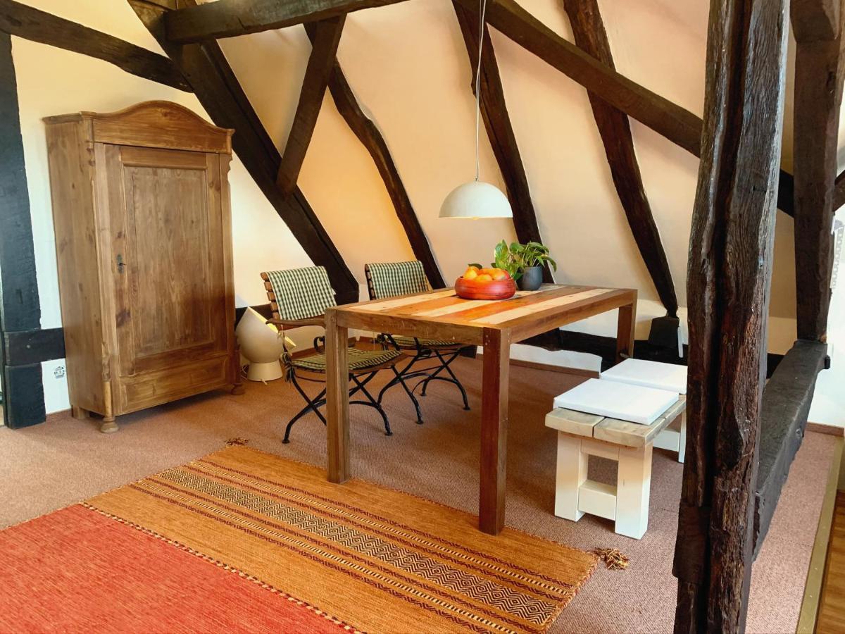 Historische Ferienwohnung Mit Kamin In 利希 外观 照片